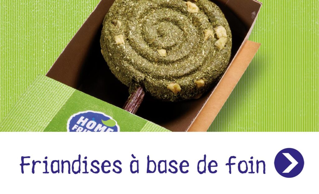 Friandises à base de foin